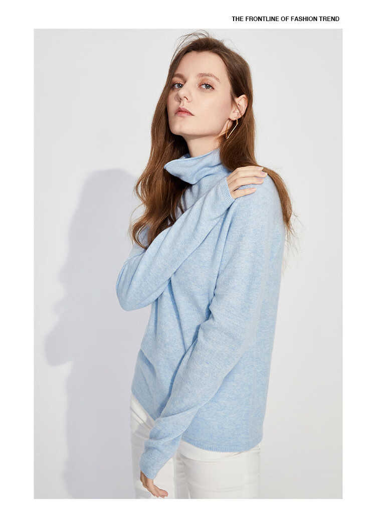 纳维凯尔navigare 【一线成衣】意大利小帆船 秋冬羊毛高领毛衣羊毛衫