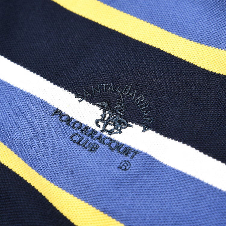 圣大保罗santabarbarapoloracquetclub纯棉polo衫藏青色48