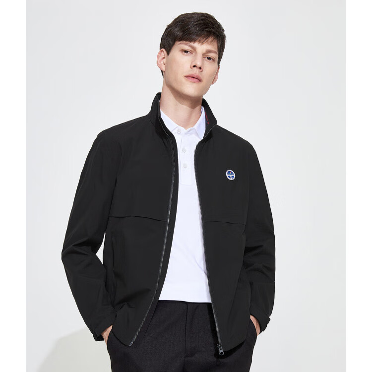 navigare 意大利小帆船 22秋季新品抗皱耐磨简约百搭立领男士夹克外套