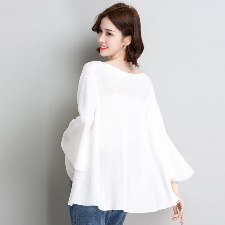 秋装新款时尚前短后长针织衫中长款宽松个性燕尾毛衣女a字上衣潮 白色