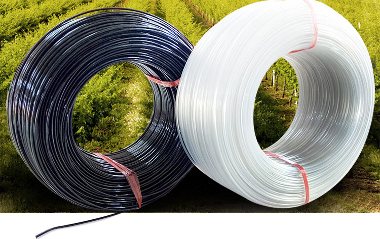 塑钢线爬藤园艺塑钢托幕线压膜线大棚塑钢绳养殖支撑拉线 透明3.