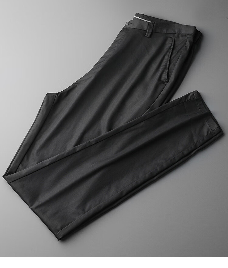 卡帝乐鳄鱼cartelo天丝棉男式休闲裤新款时尚百搭商务纯色男士长裤子