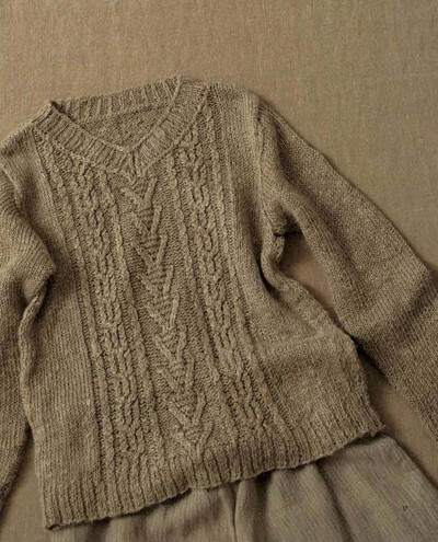 亚麻线的手工编织四季物语