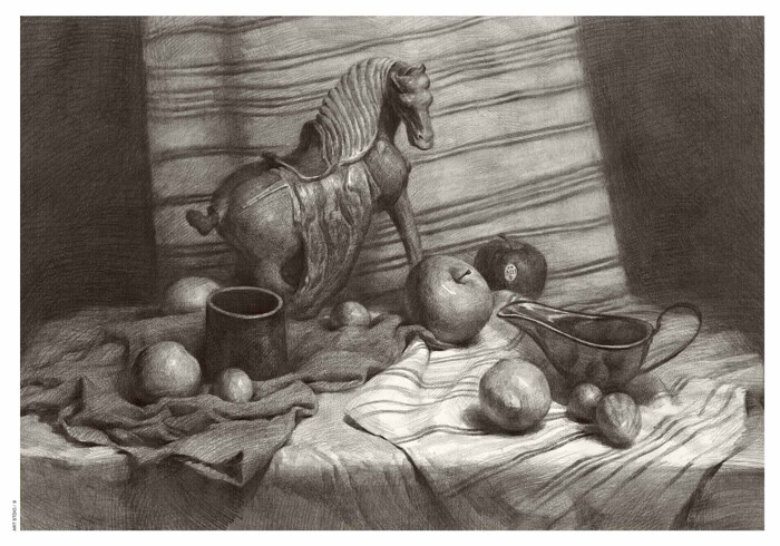 9787539469386 于萍素描教学07--素描静物临摹 于萍著 湖北美术出版社