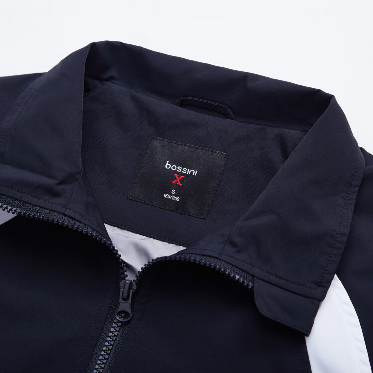 堡狮龙bossini bossinix男装潮流潮牌宽松休闲运动风衣外套 094浅绿色