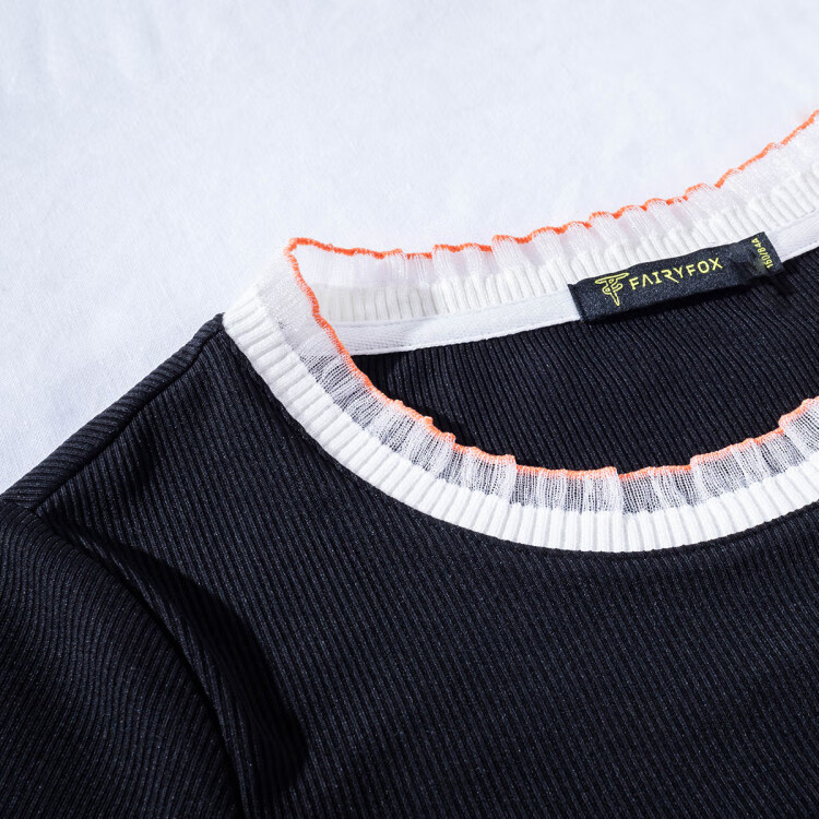 圣天狐fairy-fox 2020新款韩版简约显瘦内搭打底衫舒适百搭长袖女式