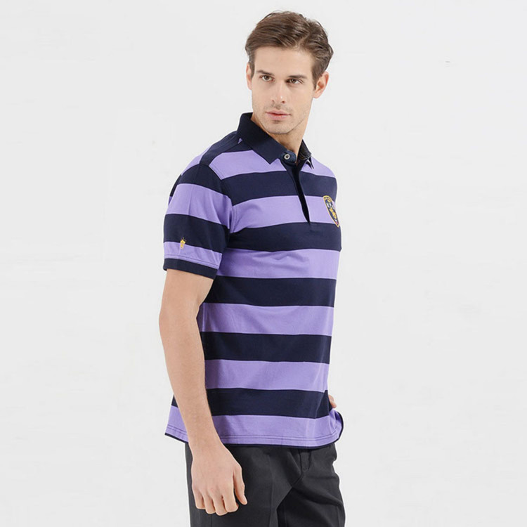 圣大保罗santa barbara polo& racquet club 新品首polo衫 紫色 54