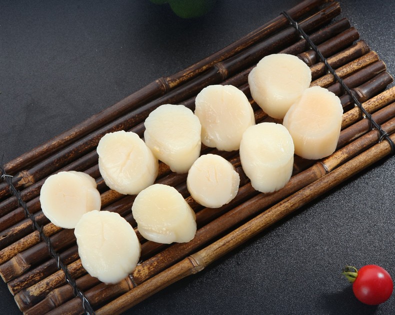 三十三海里 大带子大贝柱瑶柱新鲜日料理刺身500g澳带大扇贝柱 500克