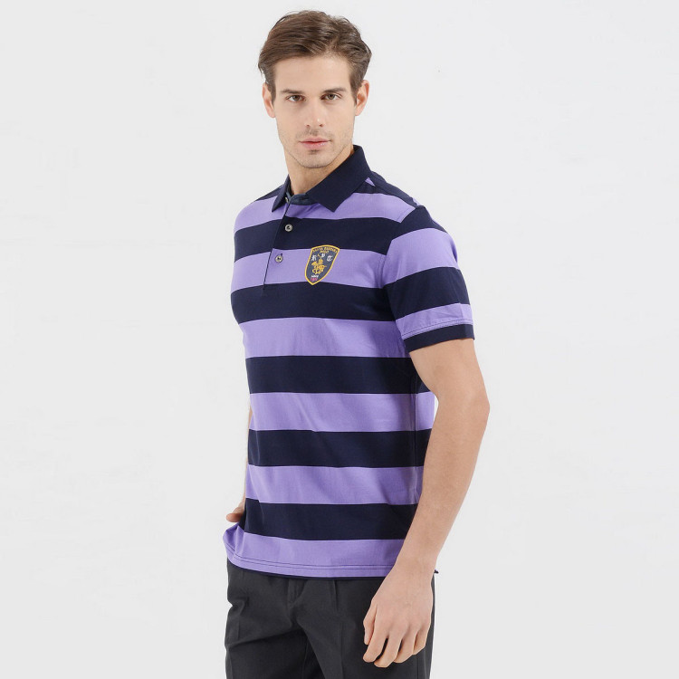 圣大保罗santa barbara polo& racquet club 新品首polo衫 紫色 54