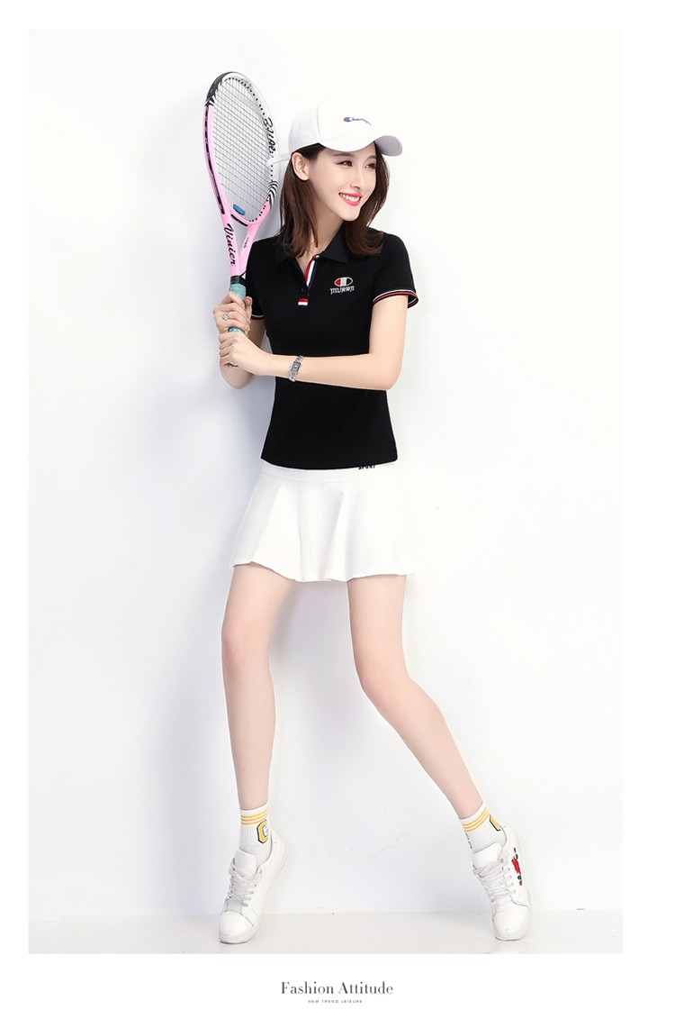 夏季网球服女套装韩国晖恒运动裙裤防走光两件套羽毛球服女款专业速干