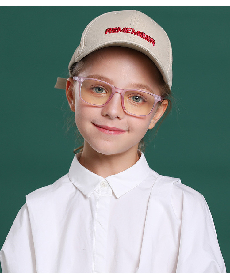 朵彩docare 新款小学生儿童防蓝光眼镜防紫外线小孩手机电脑防护眼镜