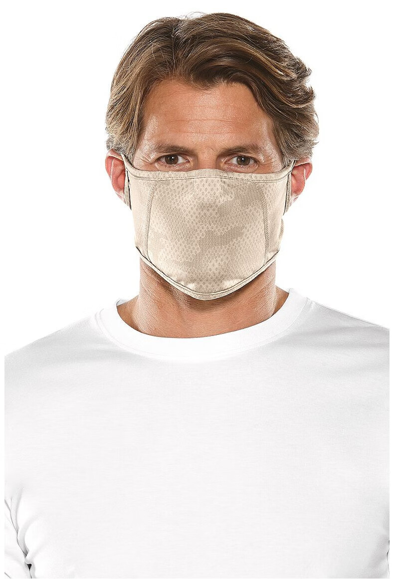 美国coolibar 防晒口罩 绑带套头式口罩 07050 淡紫色 s/m