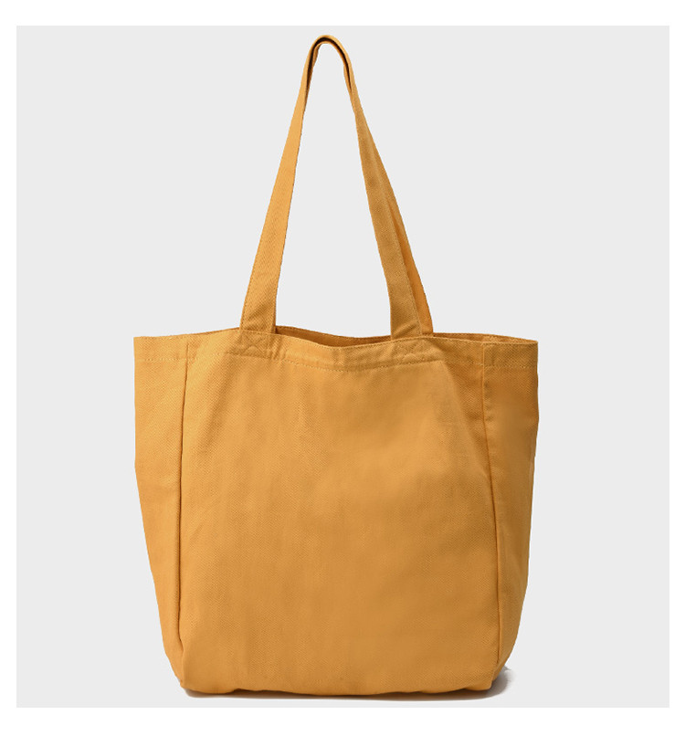 真维斯jeanswest 2021新款帆布包休闲学生单肩包大容量文艺手提购物袋