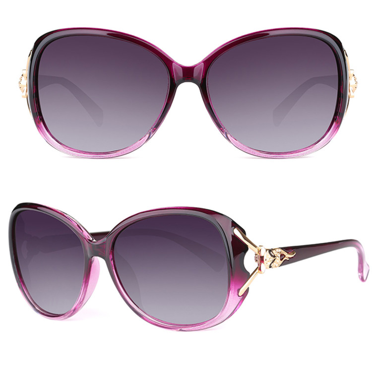 卡丹路cardanro 2021新款太阳镜眼镜圆脸显瘦边框防紫外线防晒墨镜女