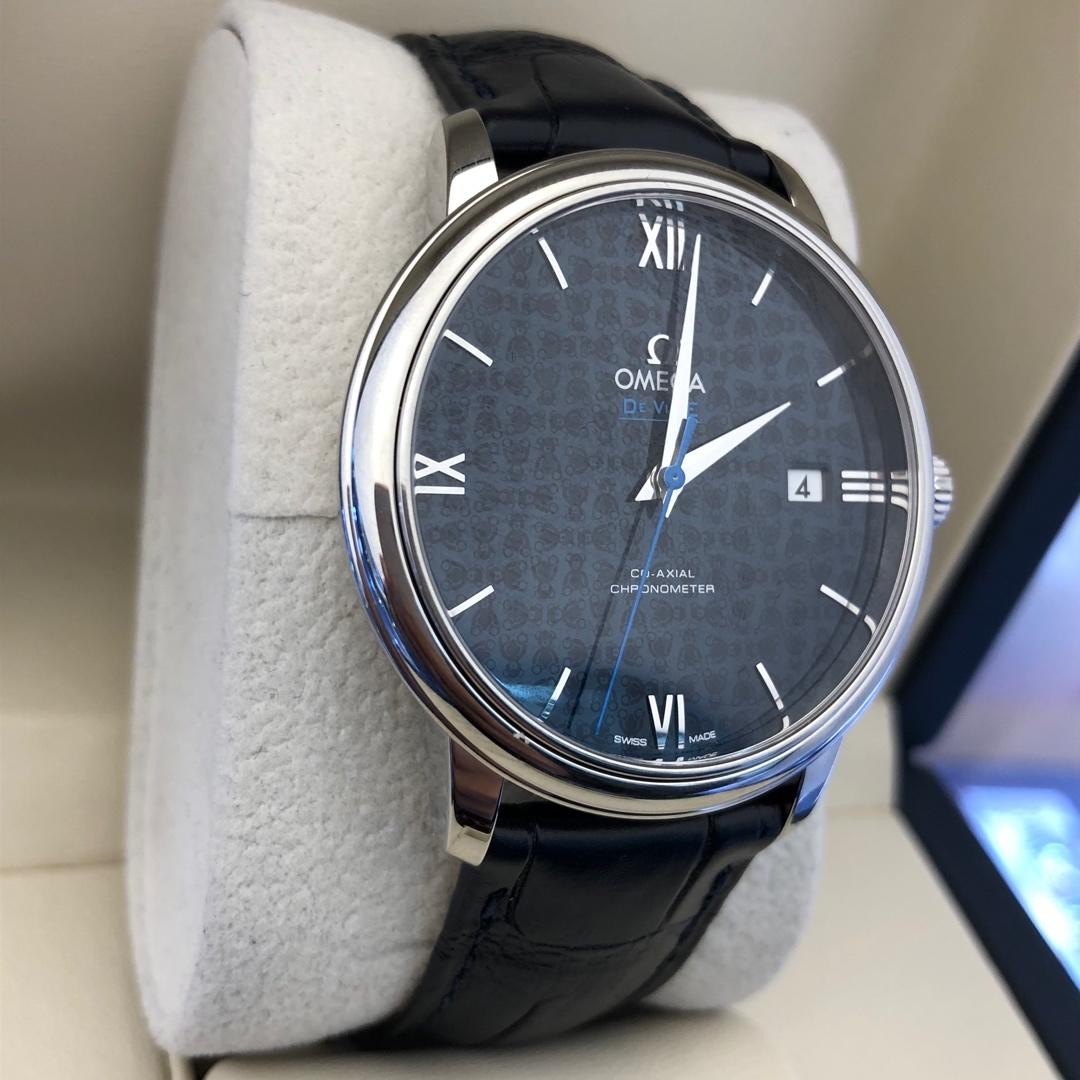 【二手95新】欧米茄新款蝶飞自动机械表男表瑞士奢侈品名表碟飞表