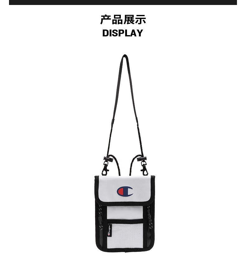 冠军champion单肩包男女2022新款斜挎包时尚休闲百搭腰包官网旗舰紫色