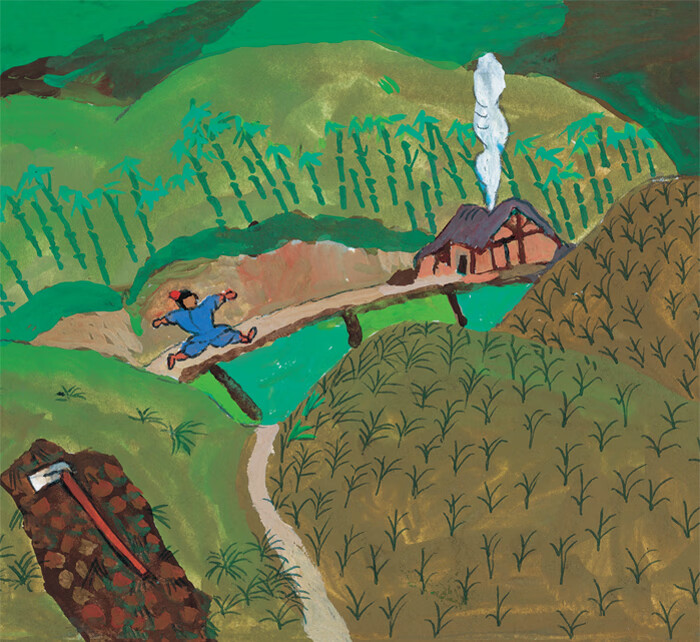 《田螺姑娘蔡皋的绘本世界 [东晋]陶潜 蔡皋》【摘要 书评 试读】