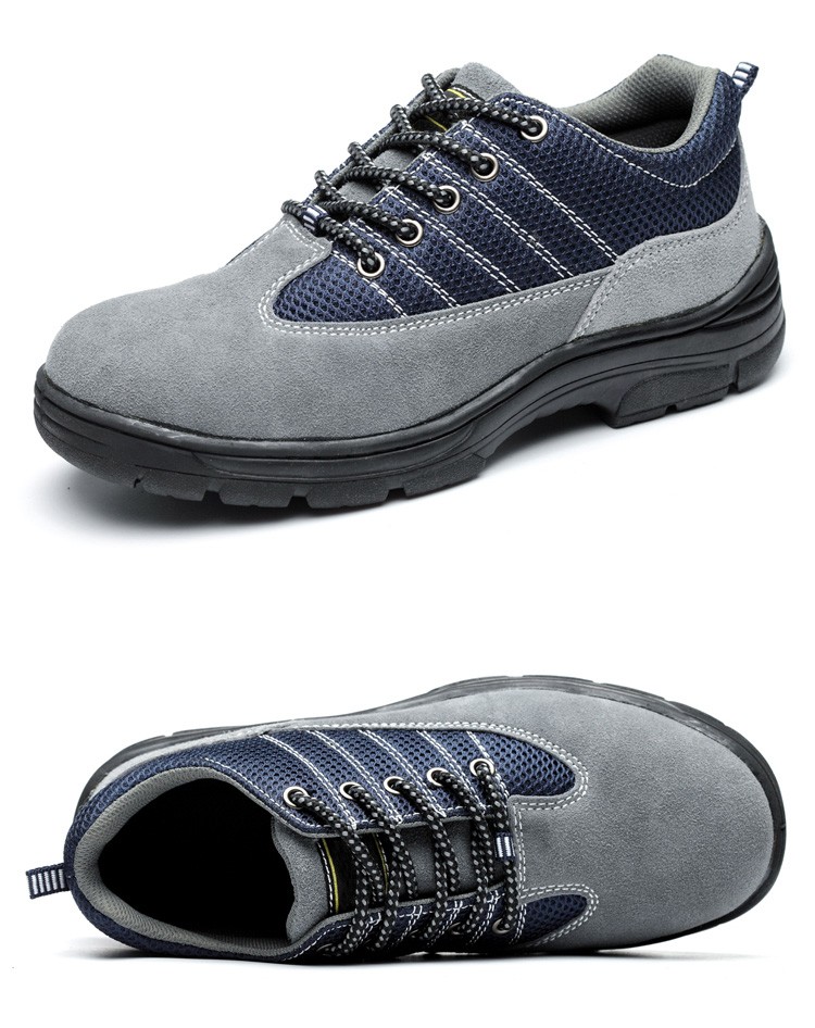 班康安全鞋劳保鞋男女网面透气安全防护鞋防砸防穿刺耐油工鞋休闲轻便