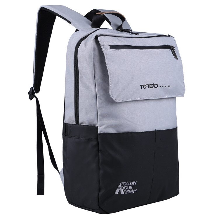 探路者toread 春夏防水拉链 男女通款20升背包 黑色 均码