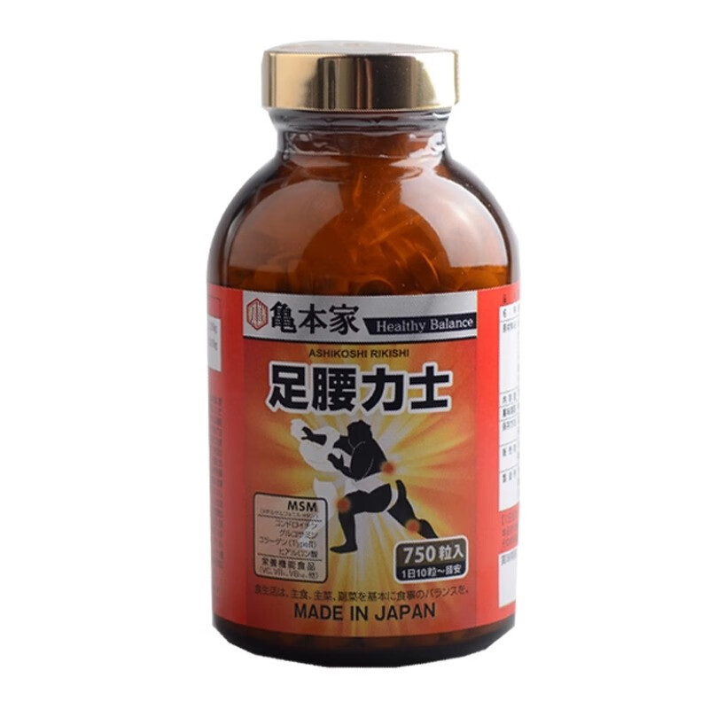 日本直邮野口步行王龟本家足腰力士含氨基葡萄糖关节养护缓解关节腰腿