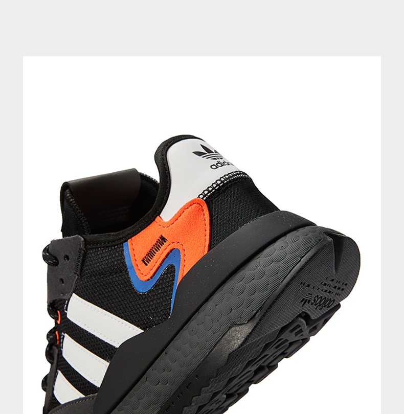 adidasoriginals阿迪三叶草2021中性nitejogger三叶草系列休闲鞋fx