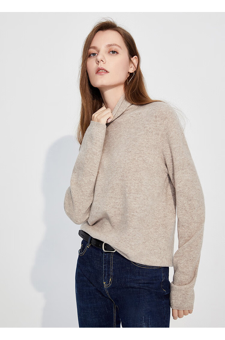 纳维凯尔navigare 【一线成衣】意大利小帆船 秋冬羊毛高领毛衣羊毛衫