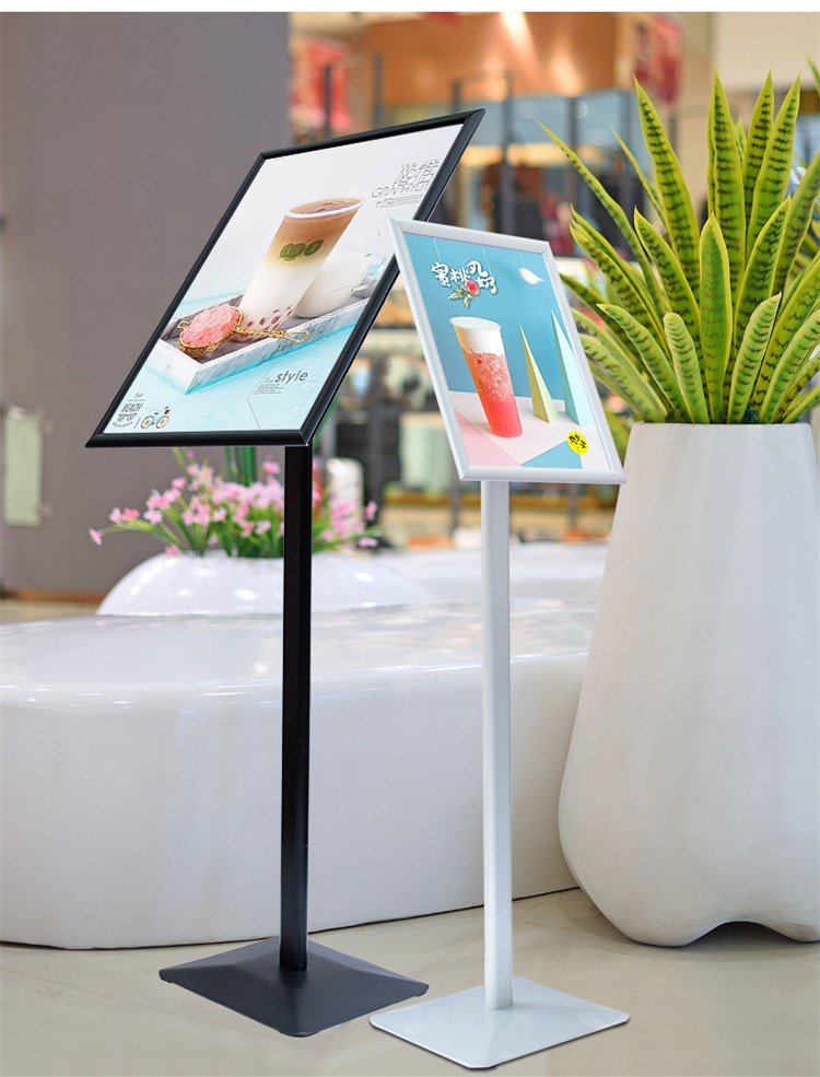 fgacct服装店门口展示架a4立牌亚克力指示牌广告牌架子展架立式落地式