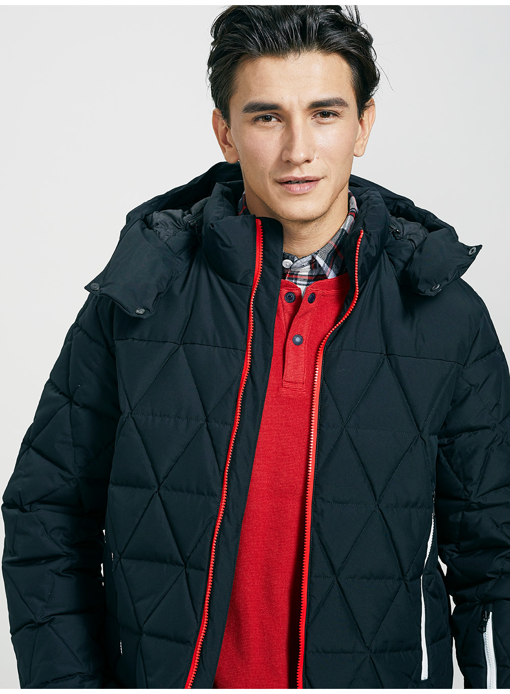 aigle艾高montannee gd男款轻质防风保暖羽绒服 子棕 h7022 xl(185)