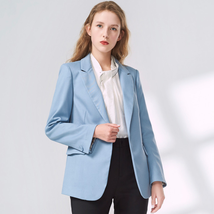 迪卡轩dekashell /2021年春装新款气质百搭休闲小西装外套女夹克/风衣