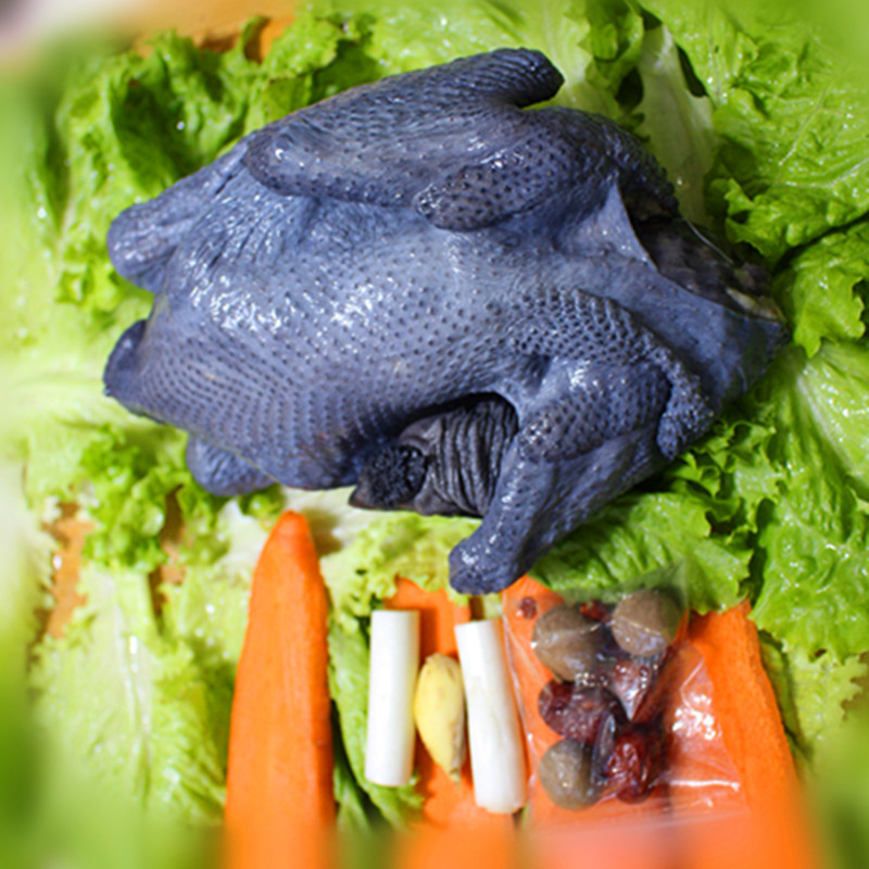 乌骨鸡新鲜乌鸡鸡肝心爪乌鸡乌鸡肝5斤