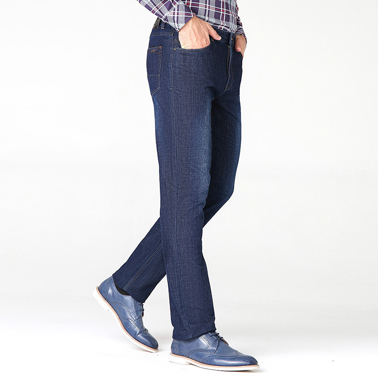 梦特娇montagut 法国【含羊毛】休闲经典百搭春秋季男士牛仔裤男裤