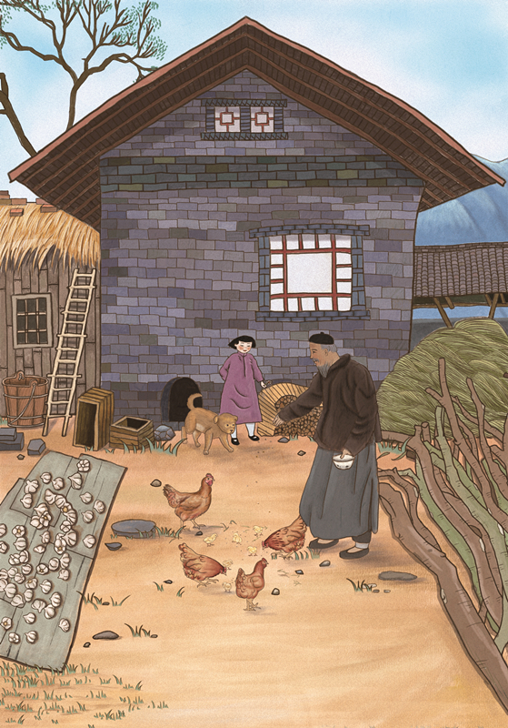 《呼兰河传(插图珍藏版) 萧红,陆伟黎 李思颖 绘,作家榜 出品 浙江