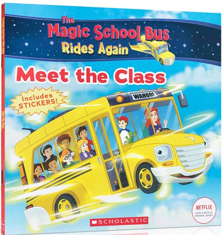 英文原版神奇校车tv版 meet the class 见全班同学 the magic school