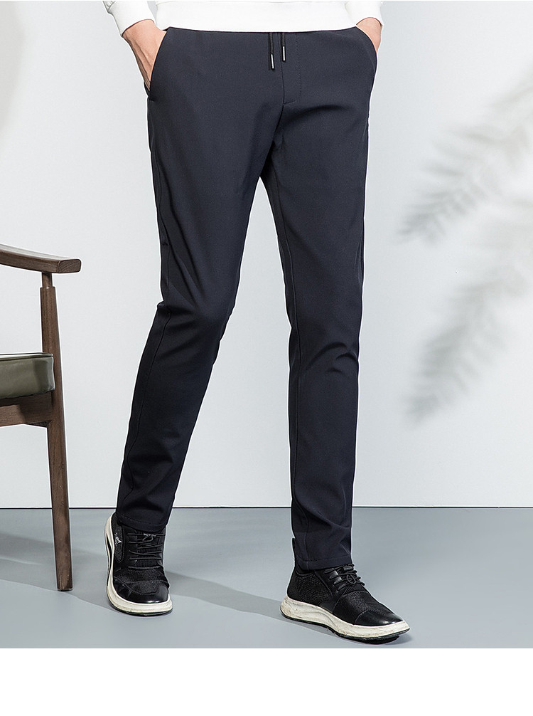 梦特娇montagut 法国【加绒加厚】秋冬经典有型大气保暖男士休闲裤男