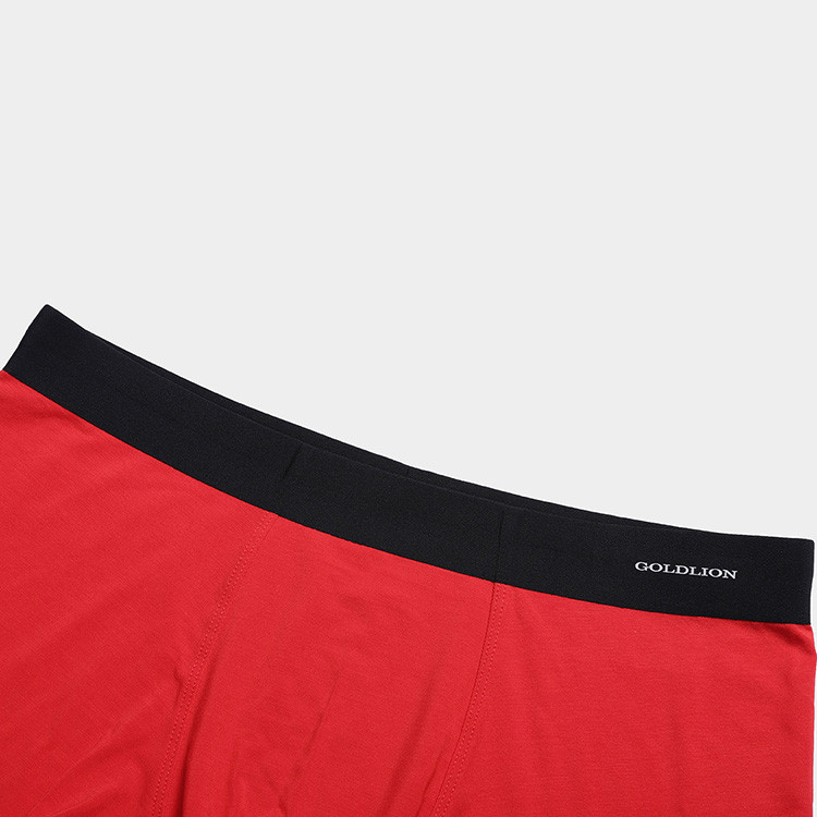 金利来goldlion 内裤男莫代尔四角裤舒适透气中腰平角内裤男式内裤 1