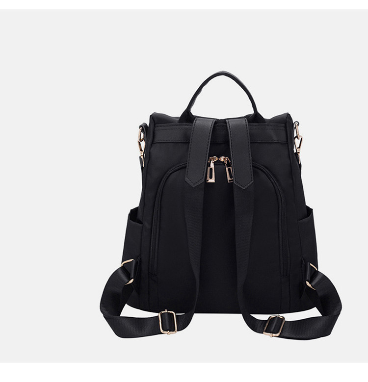 马克华菲fairwhale 双肩包可背可挎两用女包时尚百搭休闲大容量背包