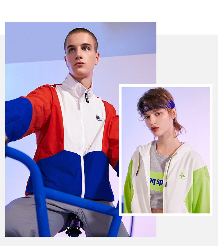 乐卡克le coq sportif 女装夏季短袖t恤女2021夏季新款纯棉女式短袖t