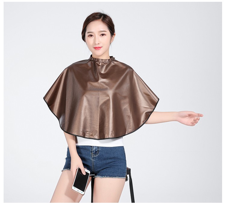 加大美发披肩理发垫肩染发洗发烫发焗油工具发廊家用剪发防水围布