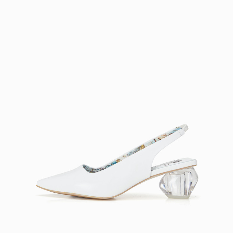 vme vme/舞魅女鞋优雅尖头浅口水晶跟高跟鞋单鞋女 黑色 35