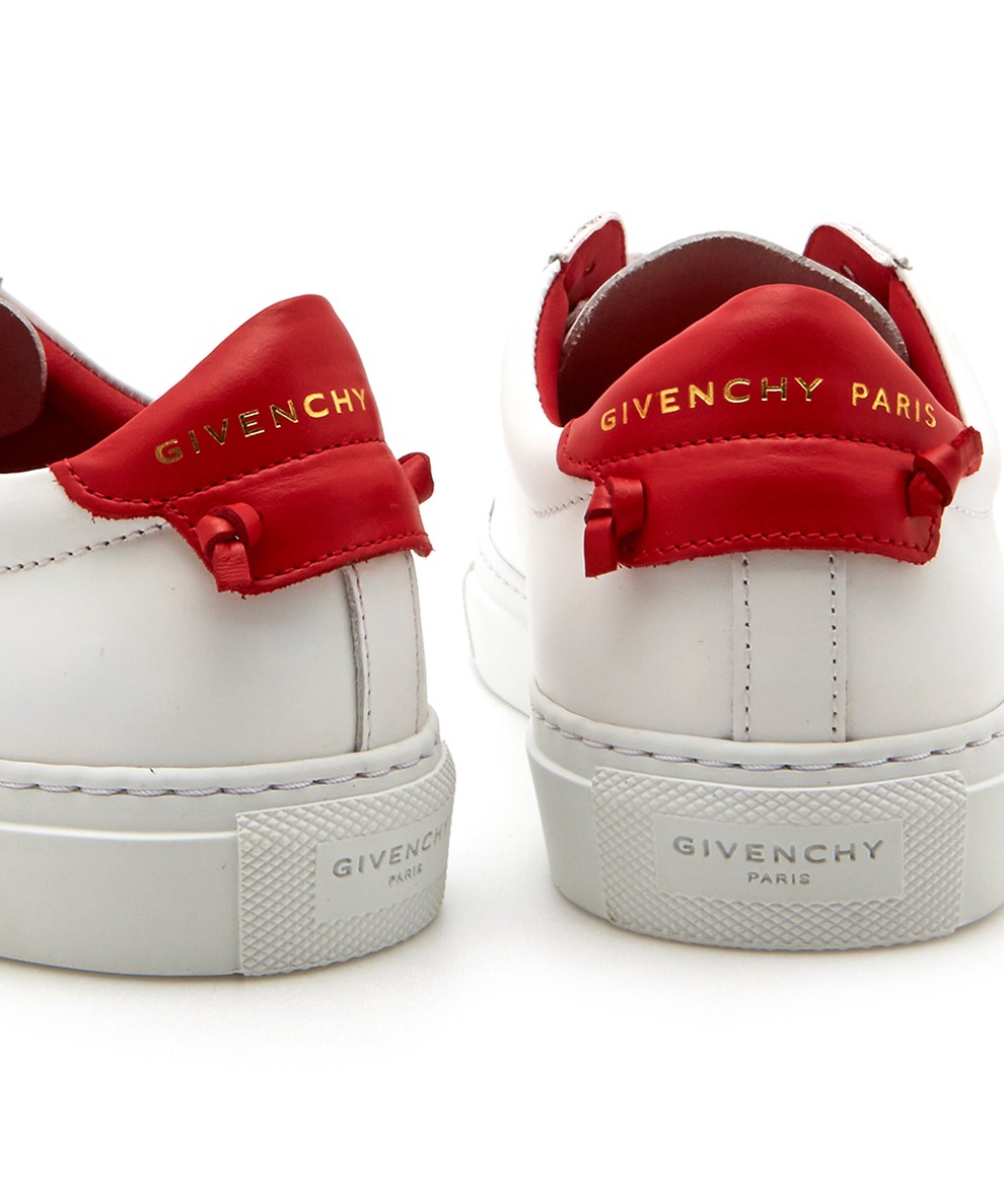 givenchy纪梵希女鞋2019年新款女士小白鞋牛皮系带时尚休闲运动鞋be