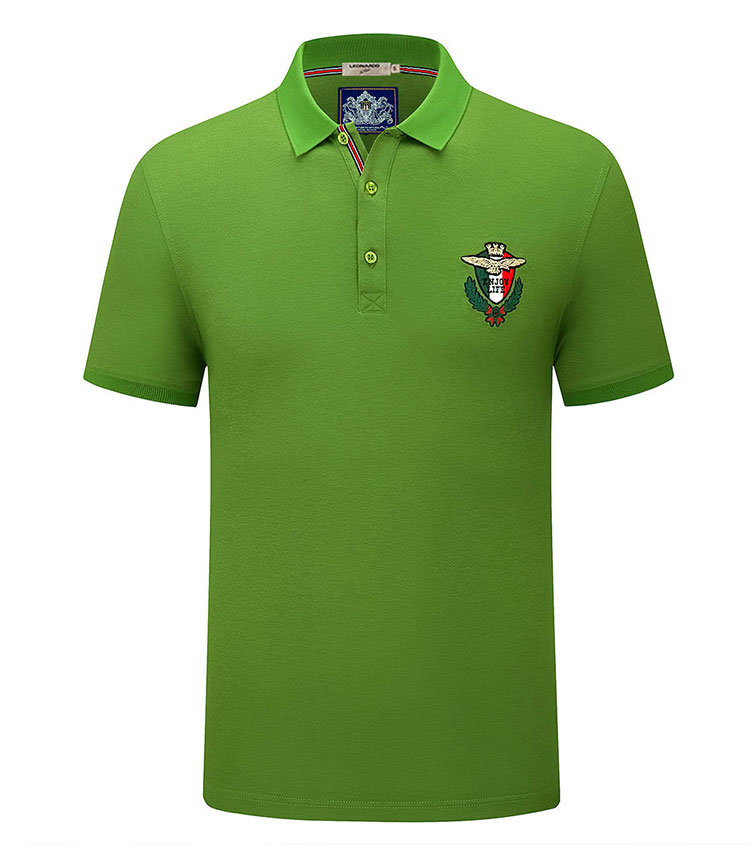 利奥纳多leonardo di gasun 轻奢石墨烯科技舒适棉面料刺绣章仔男士