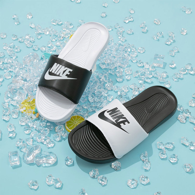 耐克nike 21夏新款舒适轻便男子拖鞋可外出运动拖鞋 白色 42.