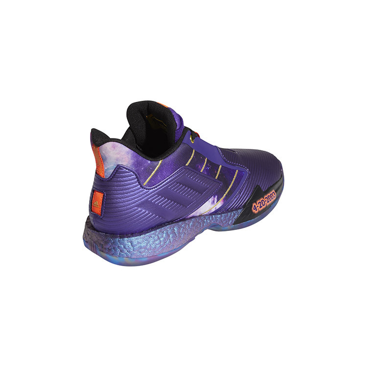阿迪达斯adidas tmac millennium 2麦迪星空男子实战运动篮球鞋 紫色