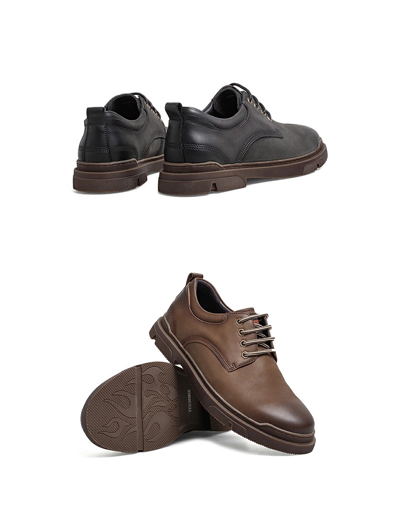 teenmix天美意皮鞋休闲皮2021年秋冬鞋商场同款真皮牛皮男士皮鞋商务