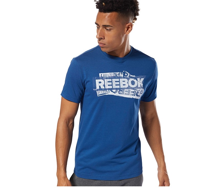 reebok锐步oppdecal男子健身训练休闲短袖t恤eyz40dh3775黑色am