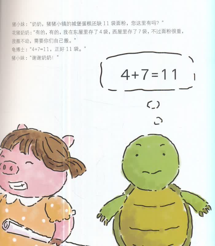 猪猪小镇的庆典数与运算加减法混合