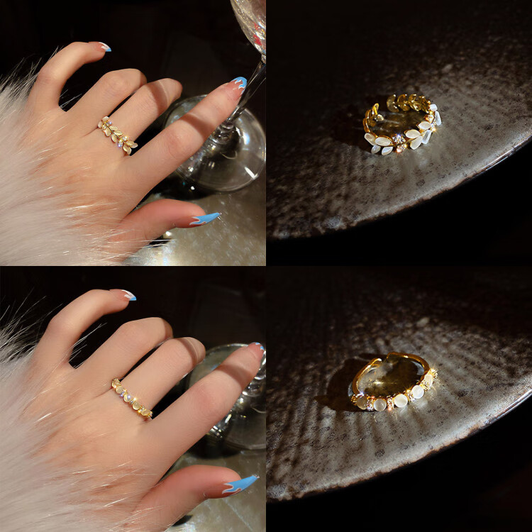 时尚饰品 戒指 奇美拉(chimera) 奇美拉chimera 【显手修长开口戒两件