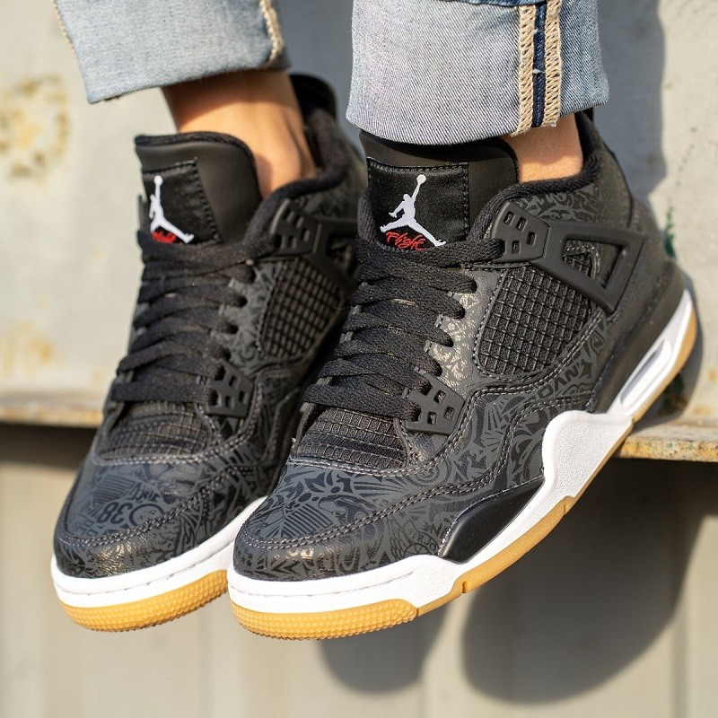 nike耐克男女鞋aj4airjordan4运动时尚情侣休闲缓冲减震篮球鞋