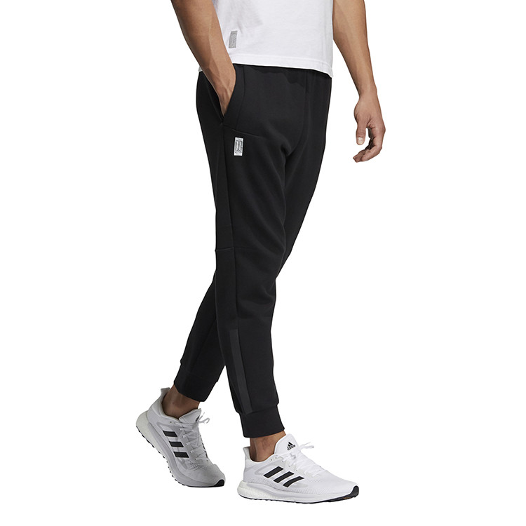 男裤2021新款wj运动裤卫裤宽松收口长裤 黑色 l【图片 价格 品牌 报价