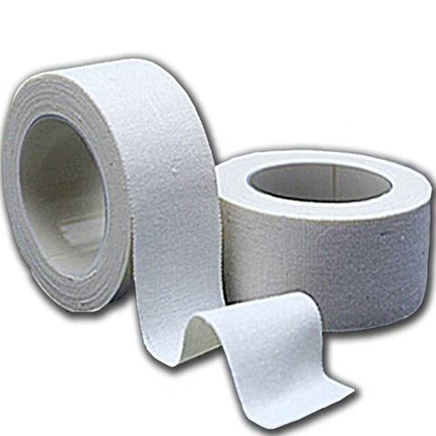 医用胶带胶布纯棉布高粘度压敏橡皮膏过敏防透气贴布敷贴古筝胶布09cm